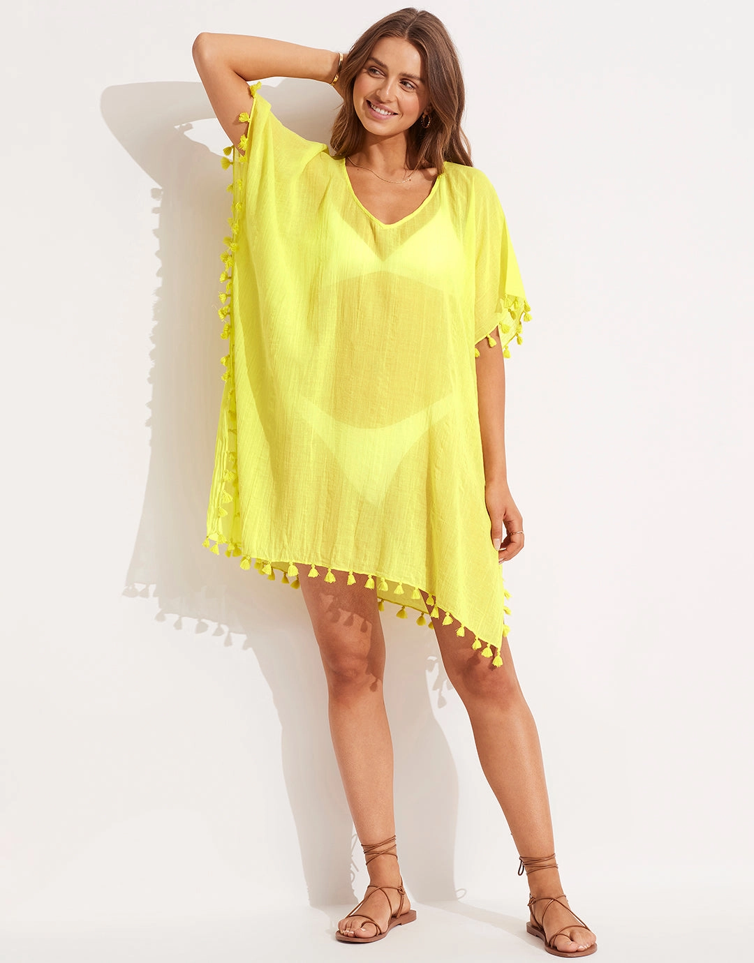 Amnesia Kaftan - Celery