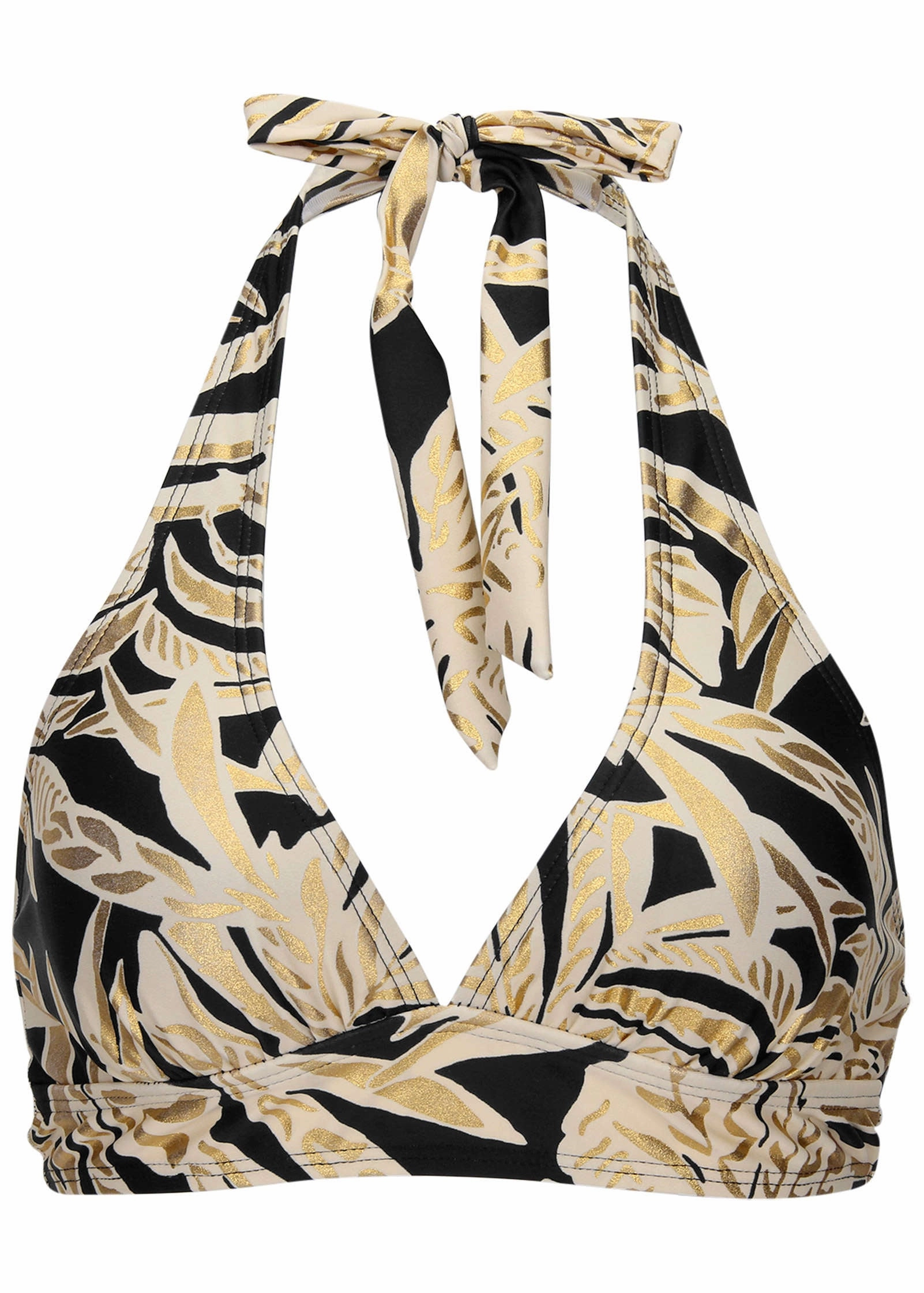 Anguilla Halter Top - Tricolor Jungle