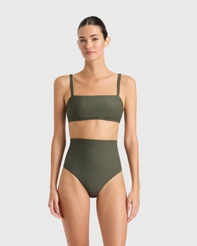 Anja Bikini Top - Moss (Sculpteur)
