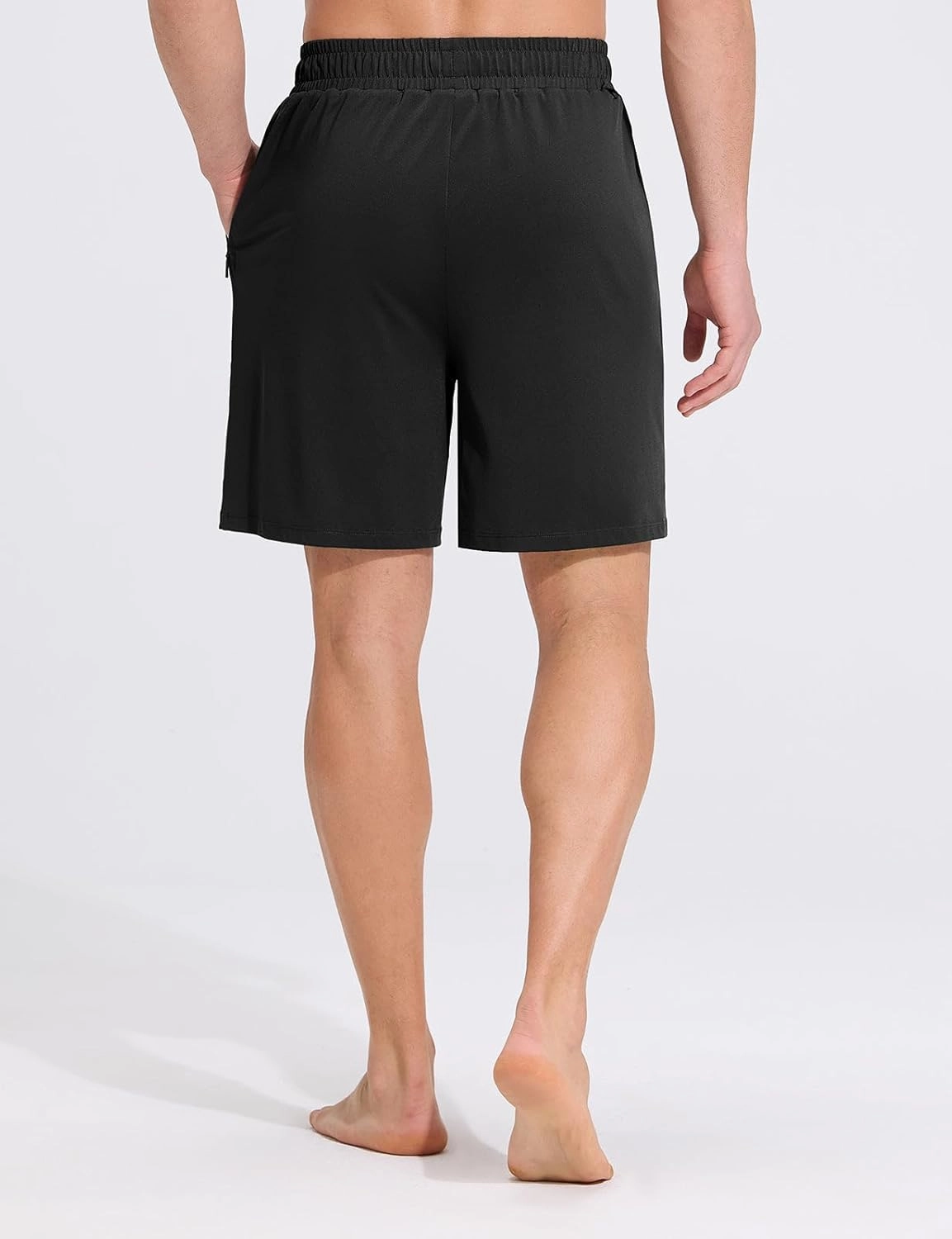 baleaf Mens Swim Trunks with Compression Liner 5 & 7 inch Quick Dry Bathing Suit Swim Shorts with Zippered Pockets