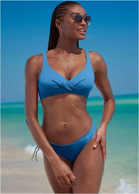 Bali Moderate Bottom - Azure Blue