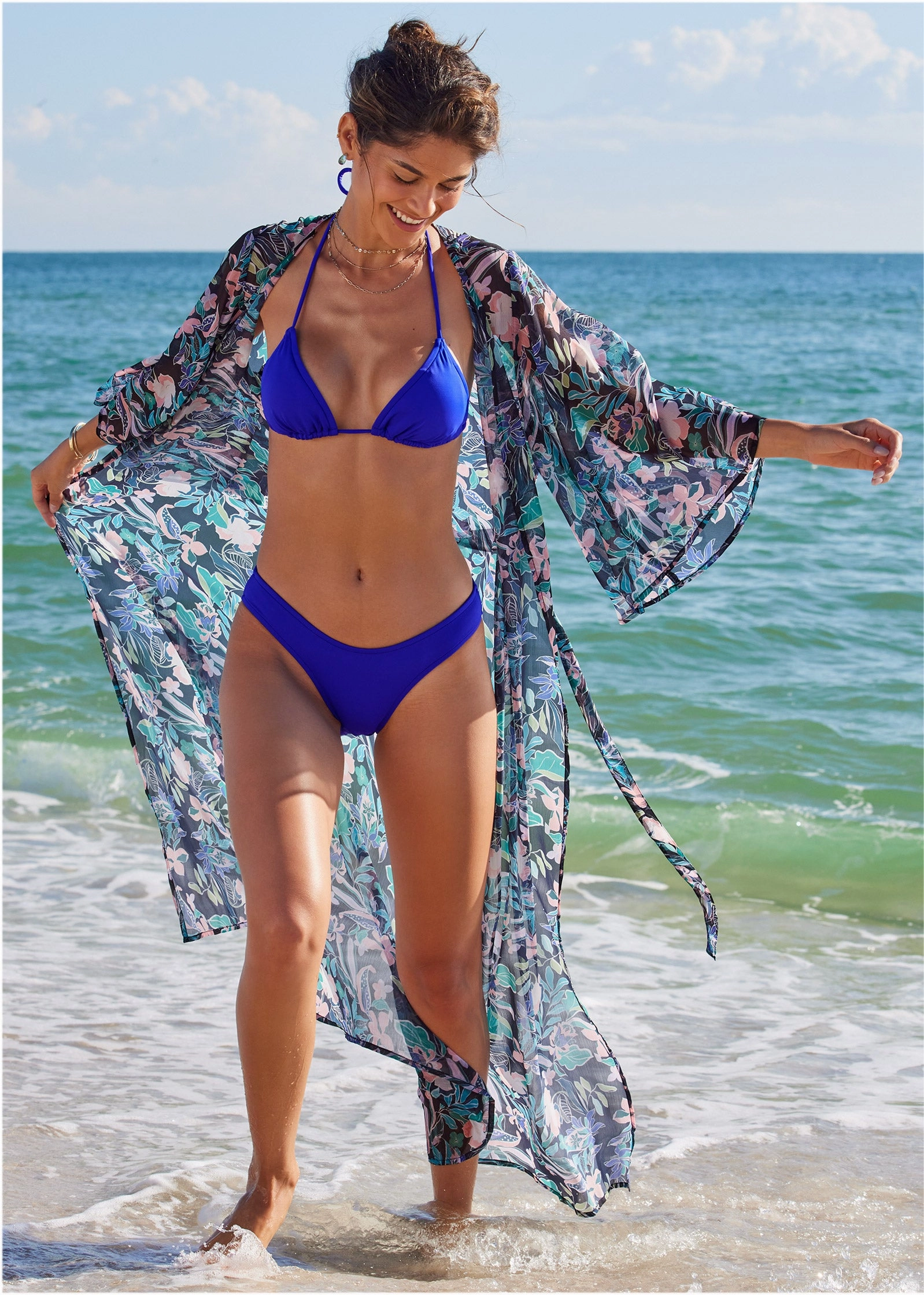 Bali Moderate Bottom - Cobalt Blue