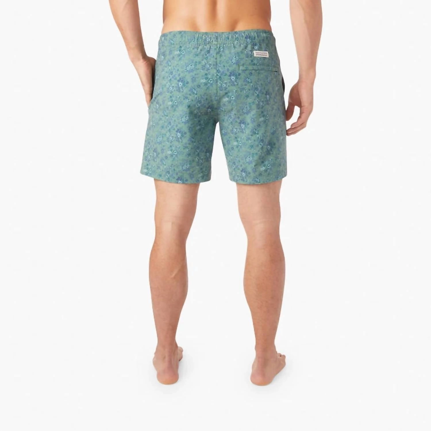 Bayberry Trunk In Green Mini Floral