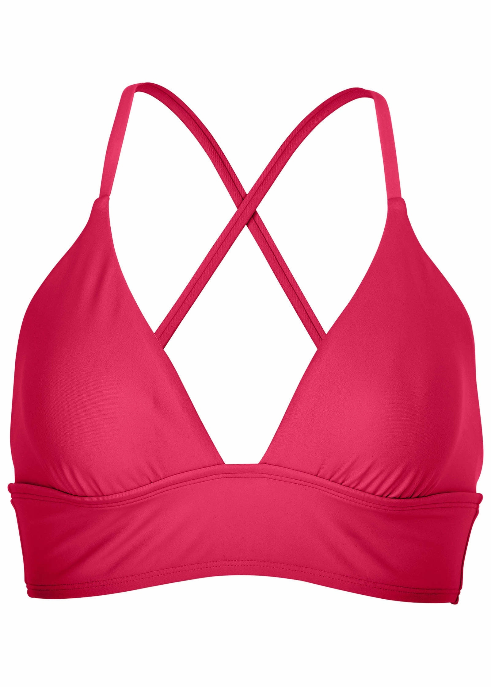 Bimini Long Line Top - Raspberry