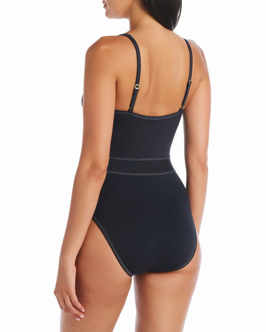 Bleu Rod Beattie A Fine Line Underwire One-Piece