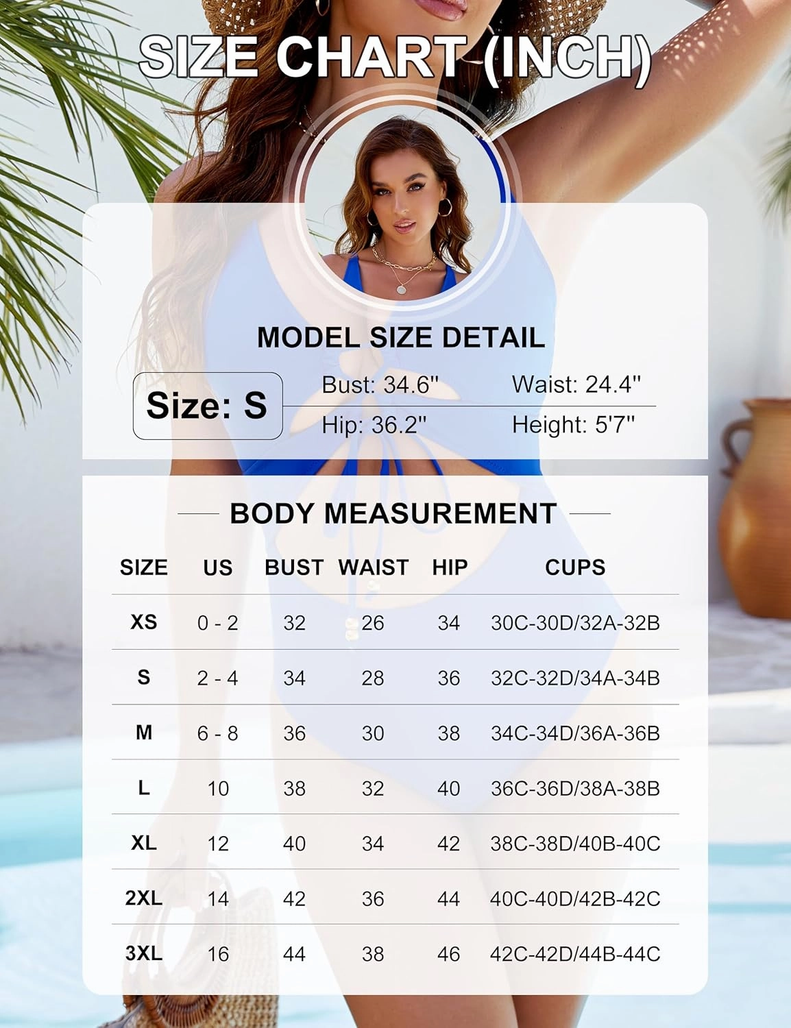 Blooming Jelly Womens Sexy One Piece Swimsuit Cut Out Slimming Bathing Suit V Neck Crisscross Back Swimwear
