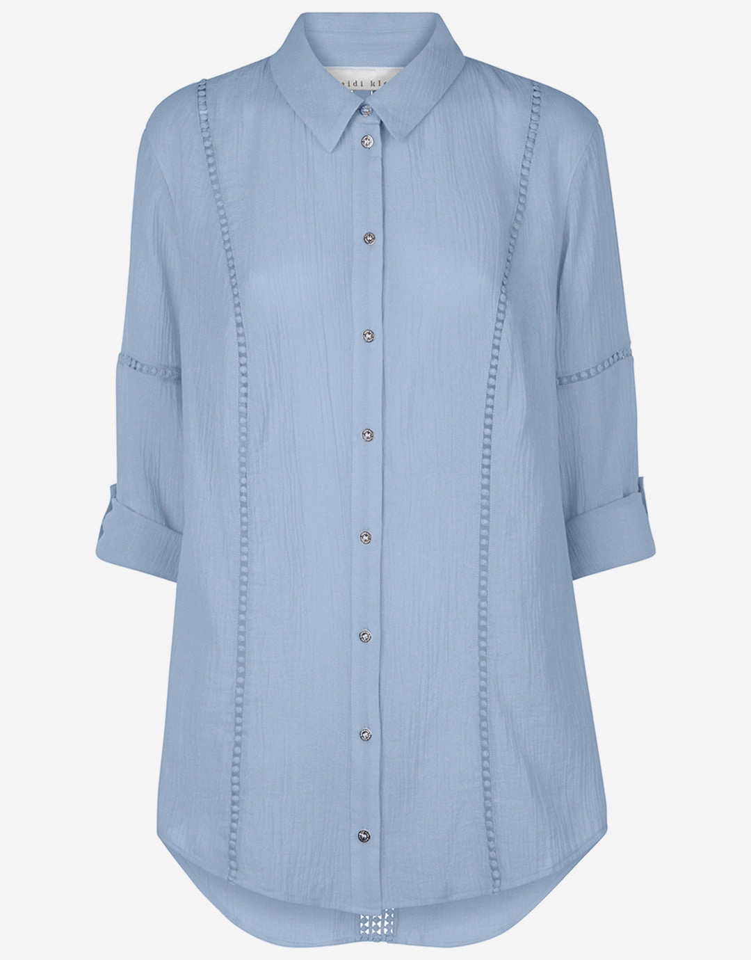 Bora Bora Lace Detail Kaftan - Blue