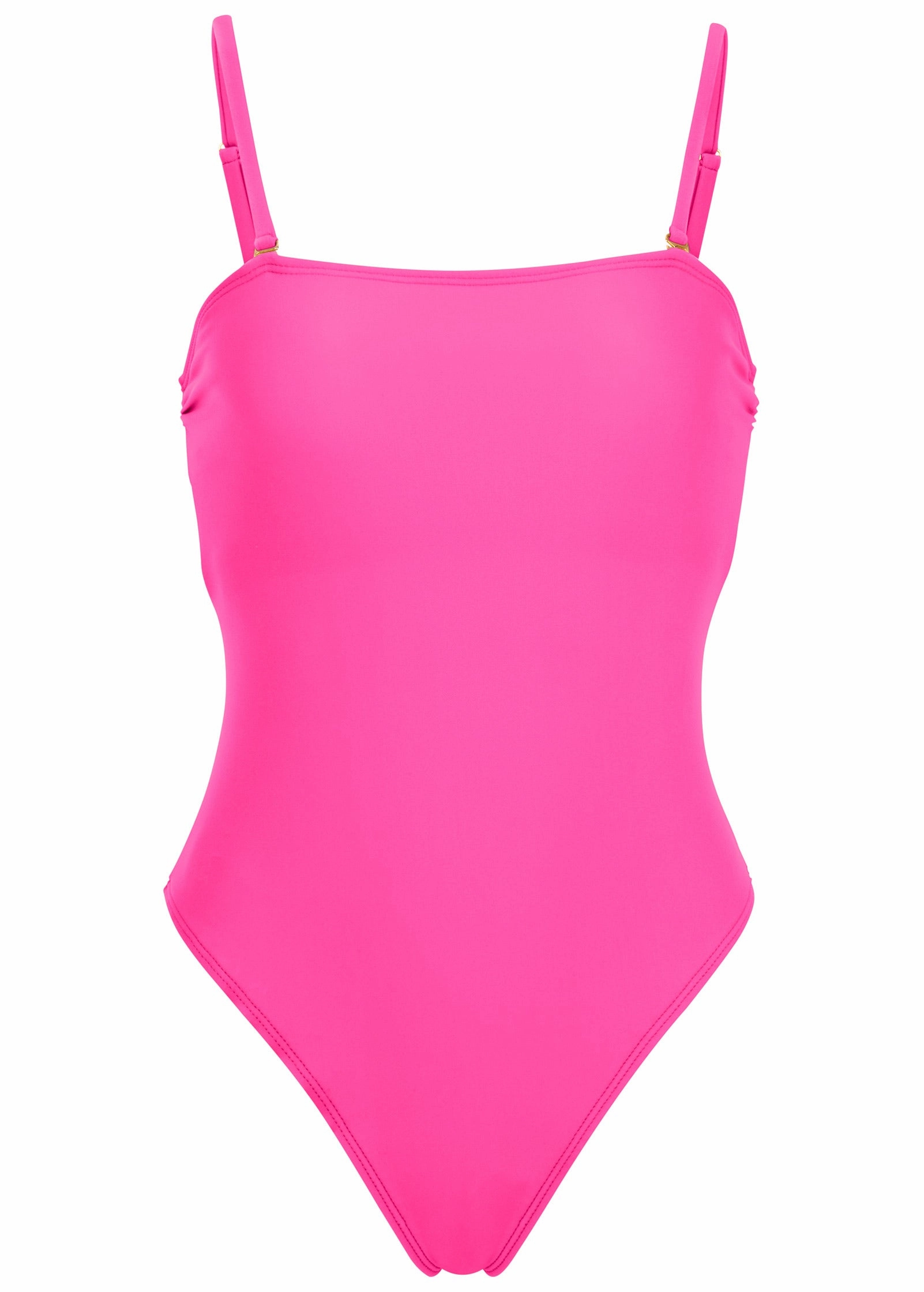 Cabo Bandeau One-Piece - Hot Pink