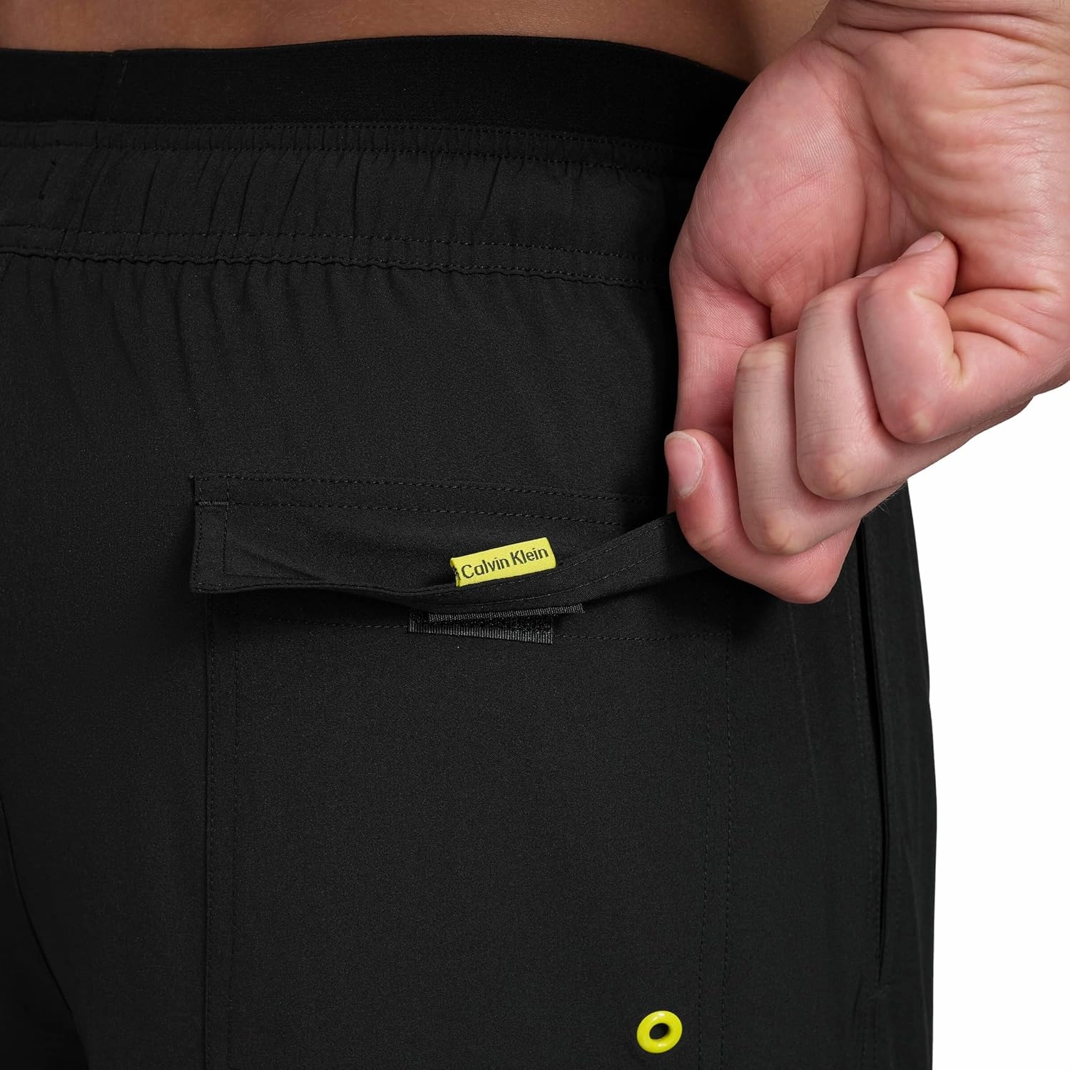 Calvin Klein Men's Volley Quick Dry Stretch Swim Trunk