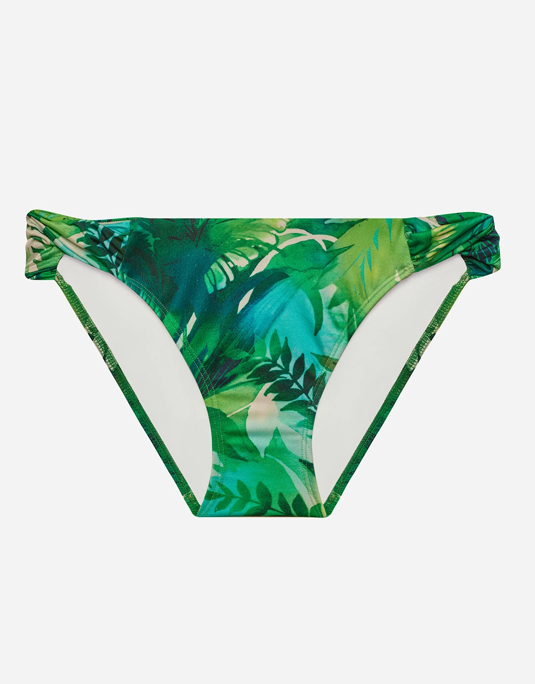 Cartago Palms Twist Side Tab Hipster Bikini Pant - Multi