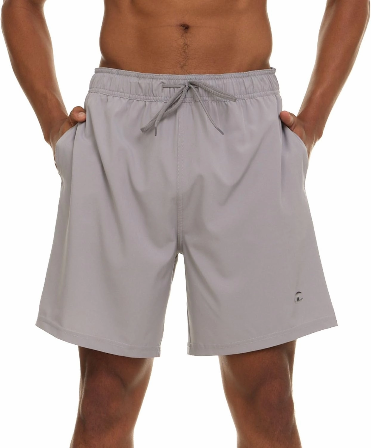 Champion Mens Swim Trunks with Mesh Liner, Quick Drying Mens Bathing Suit, Board Shorts for Swimming and Beach