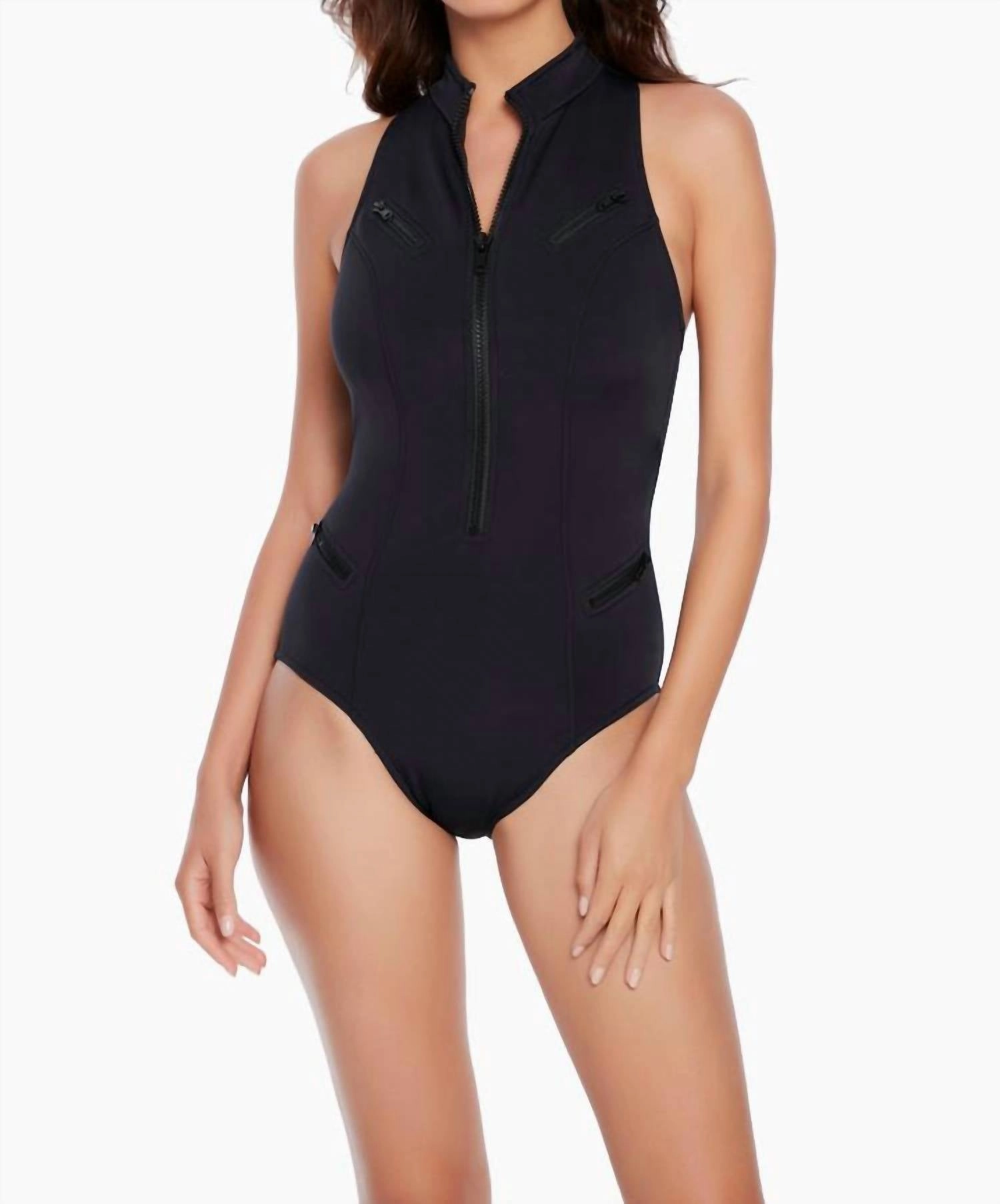 Coco One Piece Swimsuit In Black