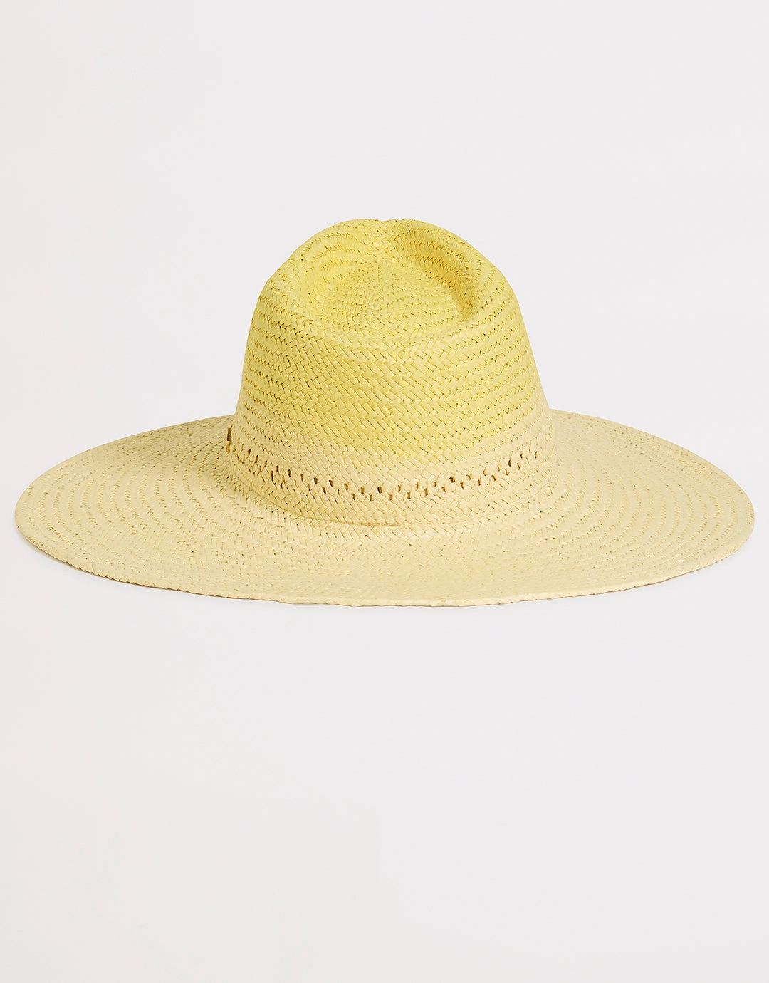 Colour Crush Wide Brim Hat - Citrus