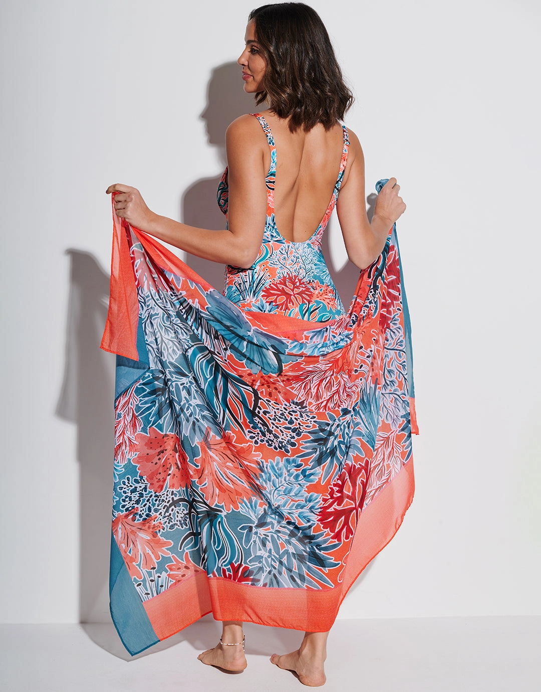 Coral Sarong