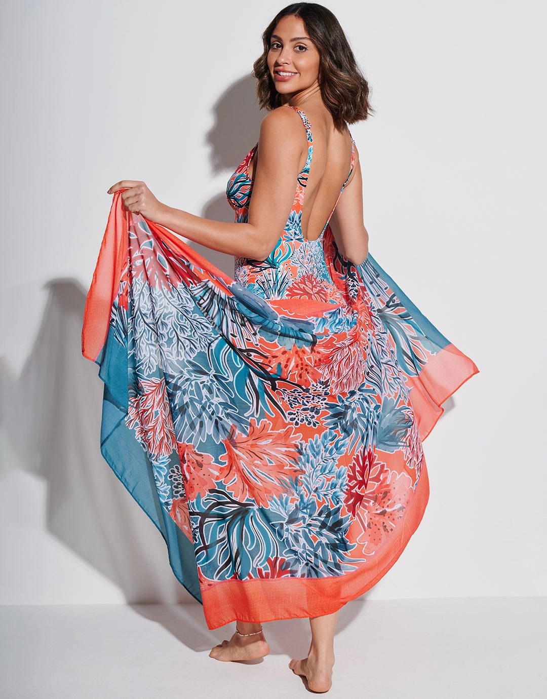 Coral Sarong