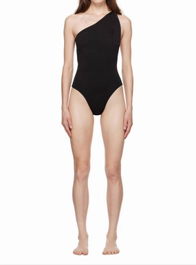 Crepe Luisa Swimsuit In Black