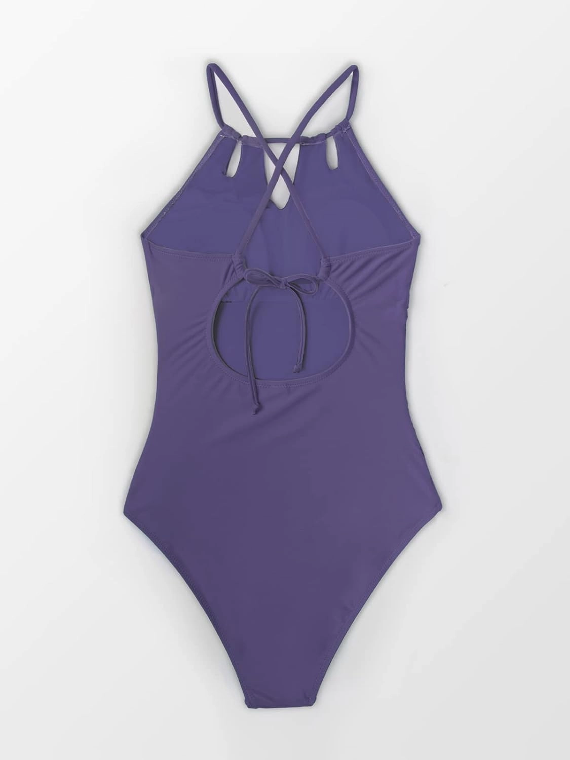 CUPSHE Women's One Piece Swimsuit High Neck Tummy Control Swimwear Bathing Suit