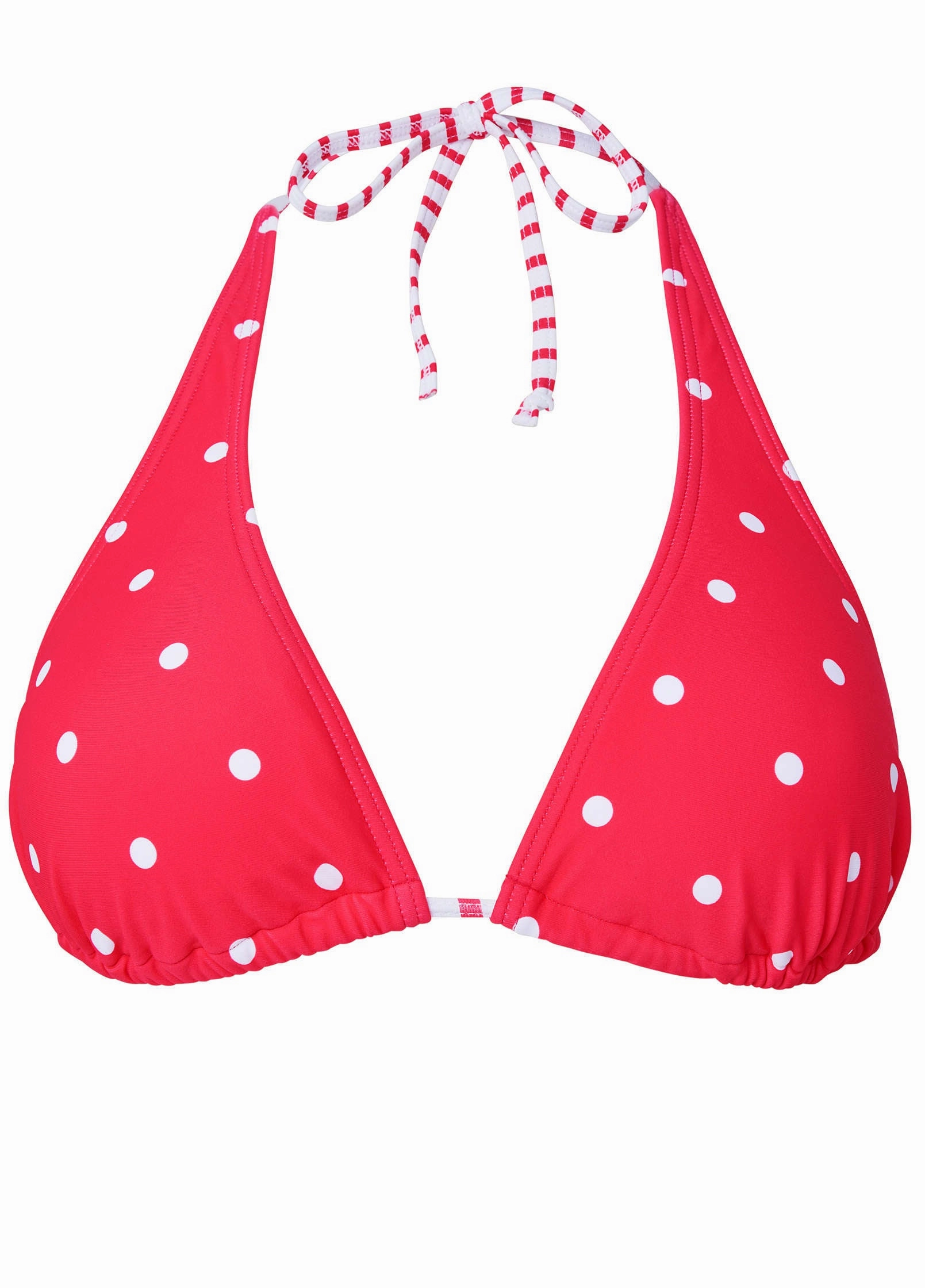 Dot Halter Top - Strawberry Bliss