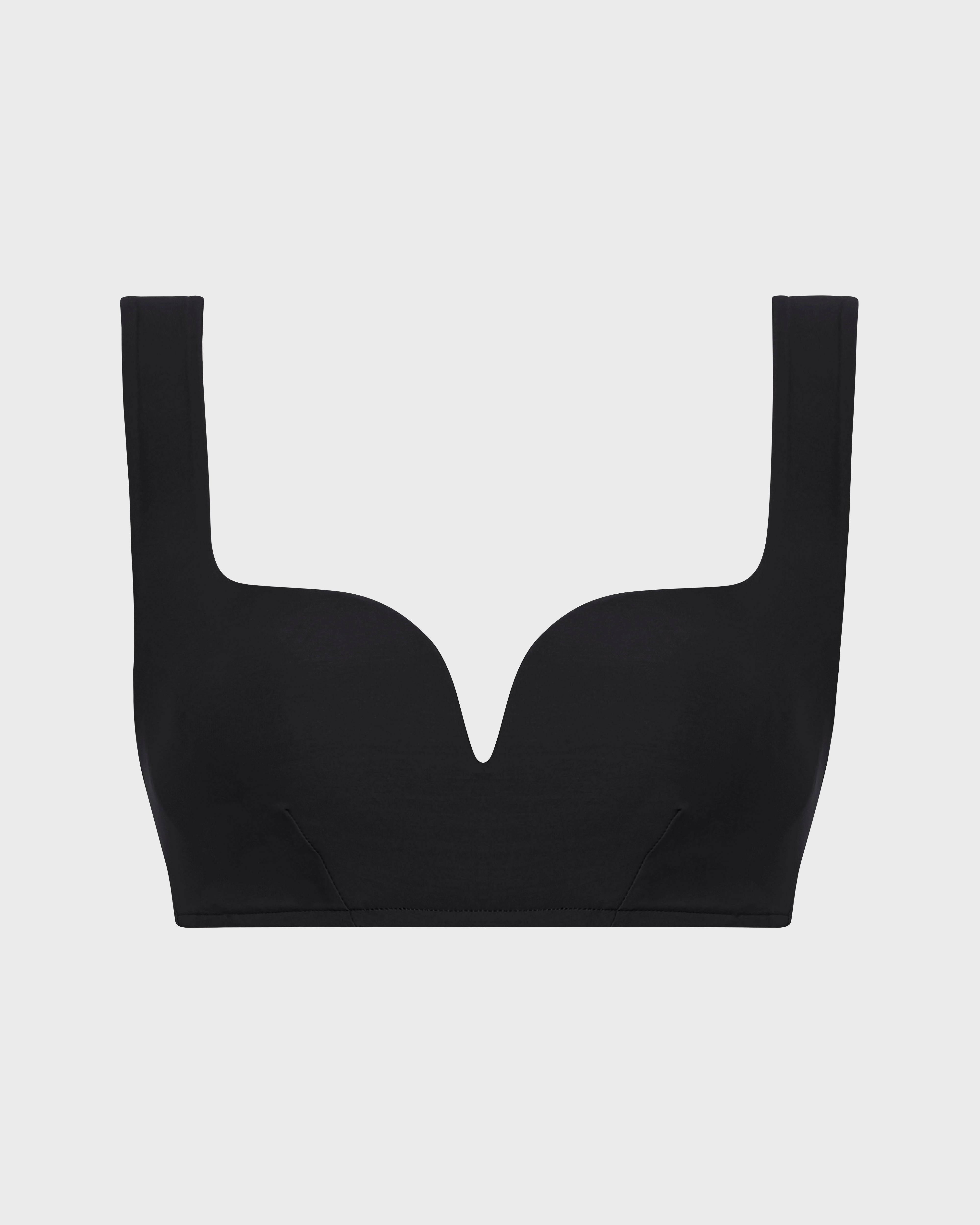 Ellie Bikini Top - Black (Sculpteur)