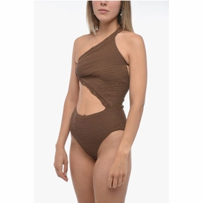 Elou Crochet GIL Halterneck One Piece Swimsuit with Open Women's Back