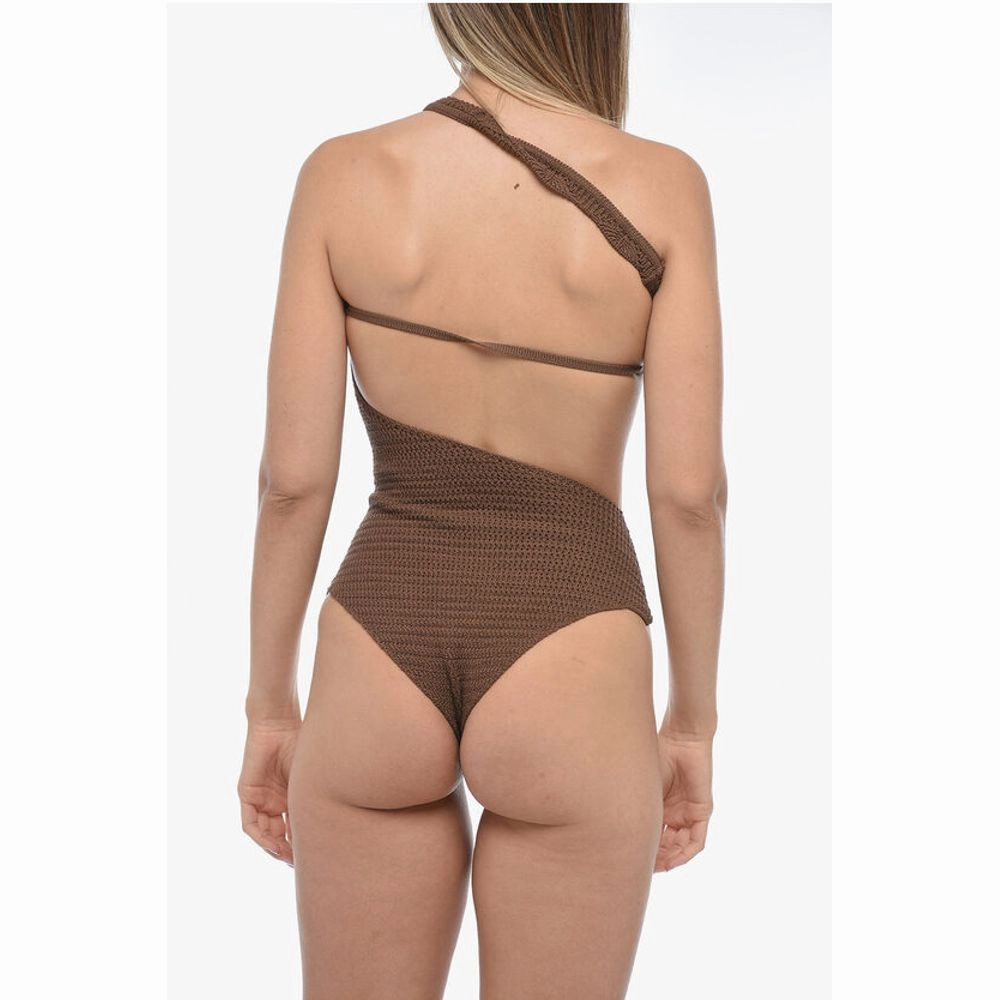 Elou Crochet GIL Halterneck One Piece Swimsuit with Open Women's Back