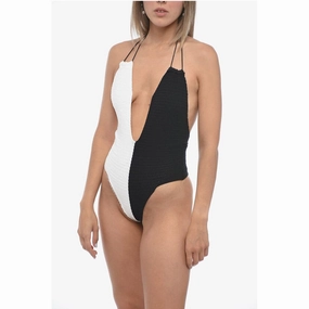 Elou Two-Tone Crochet TAYA One Piece Women's Swimsuit