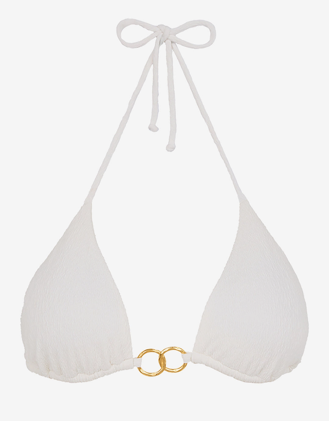 Firenze Jolie Tri Bikini Top - White