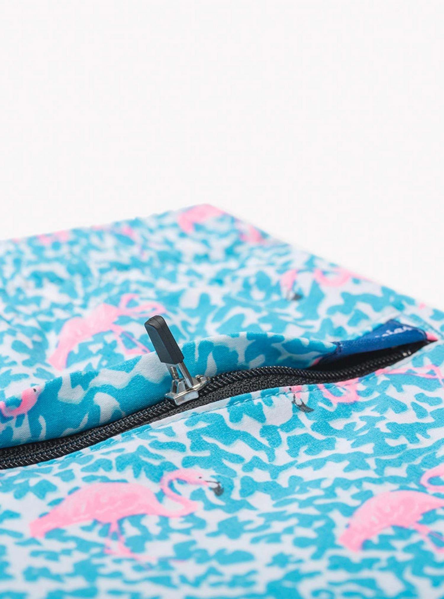 Flamingos Classic Swim Trunks In Blue