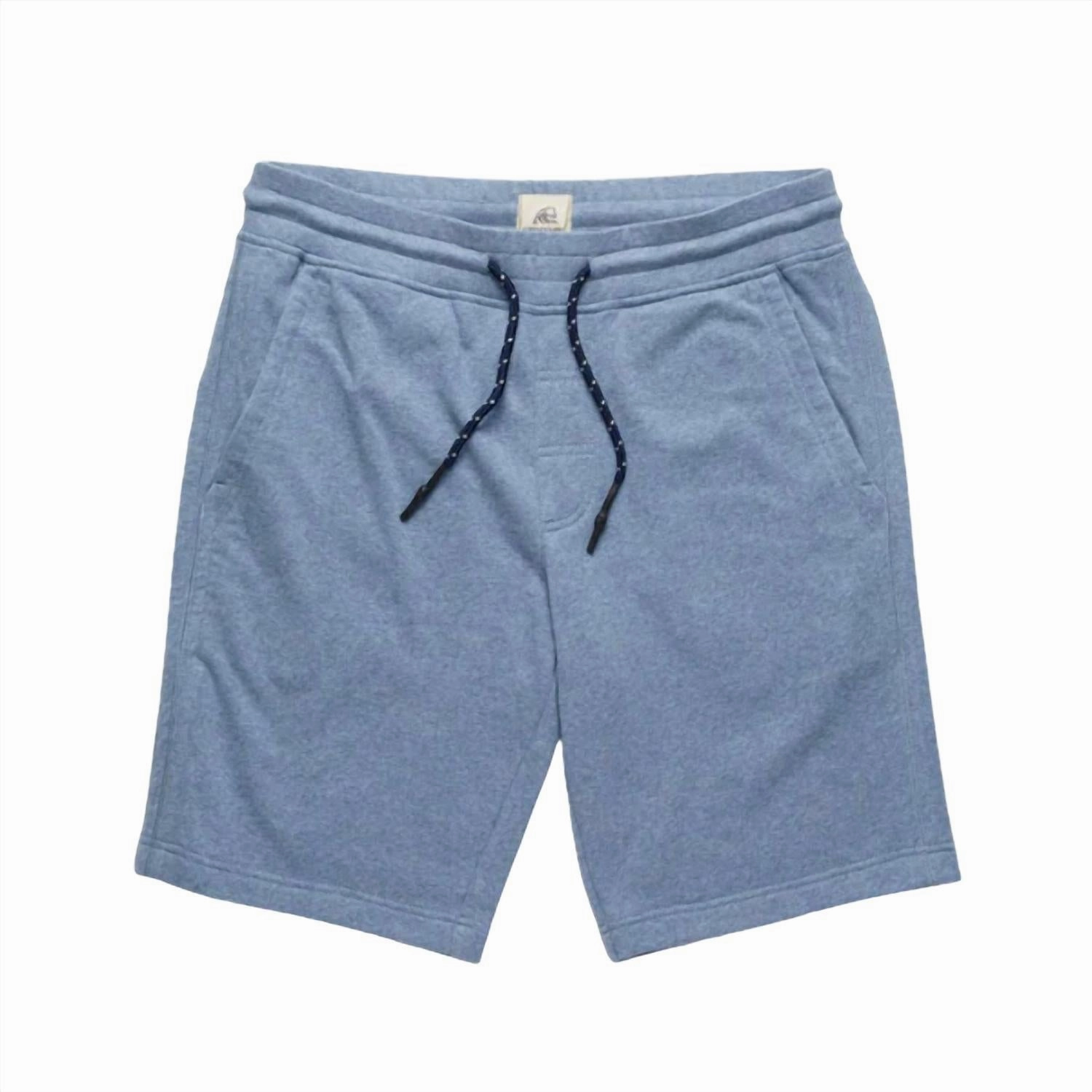 Fleece Pull-On Short In Blue