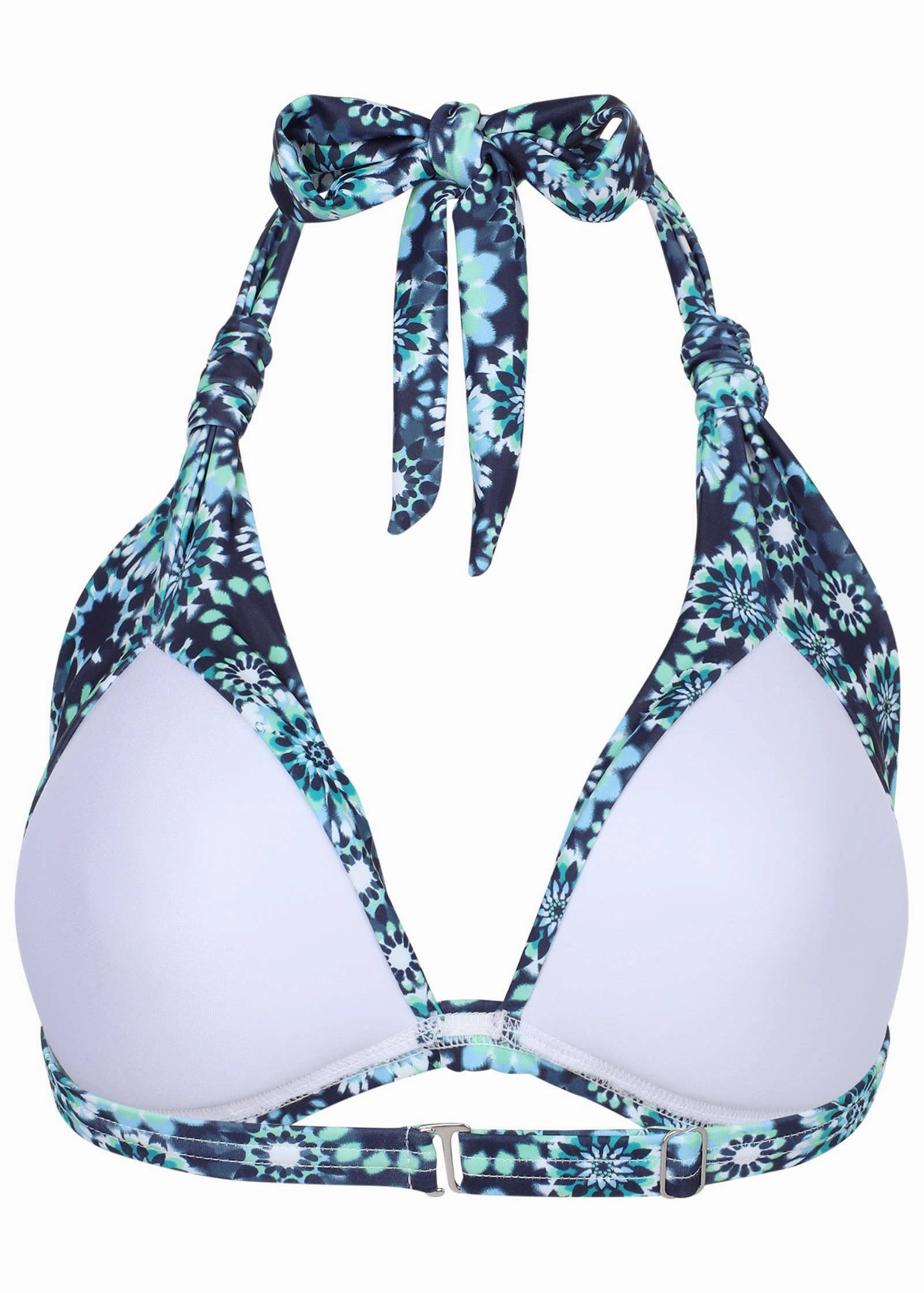 Goddess Push-Up Halter Top - Cool Kaleidoscope