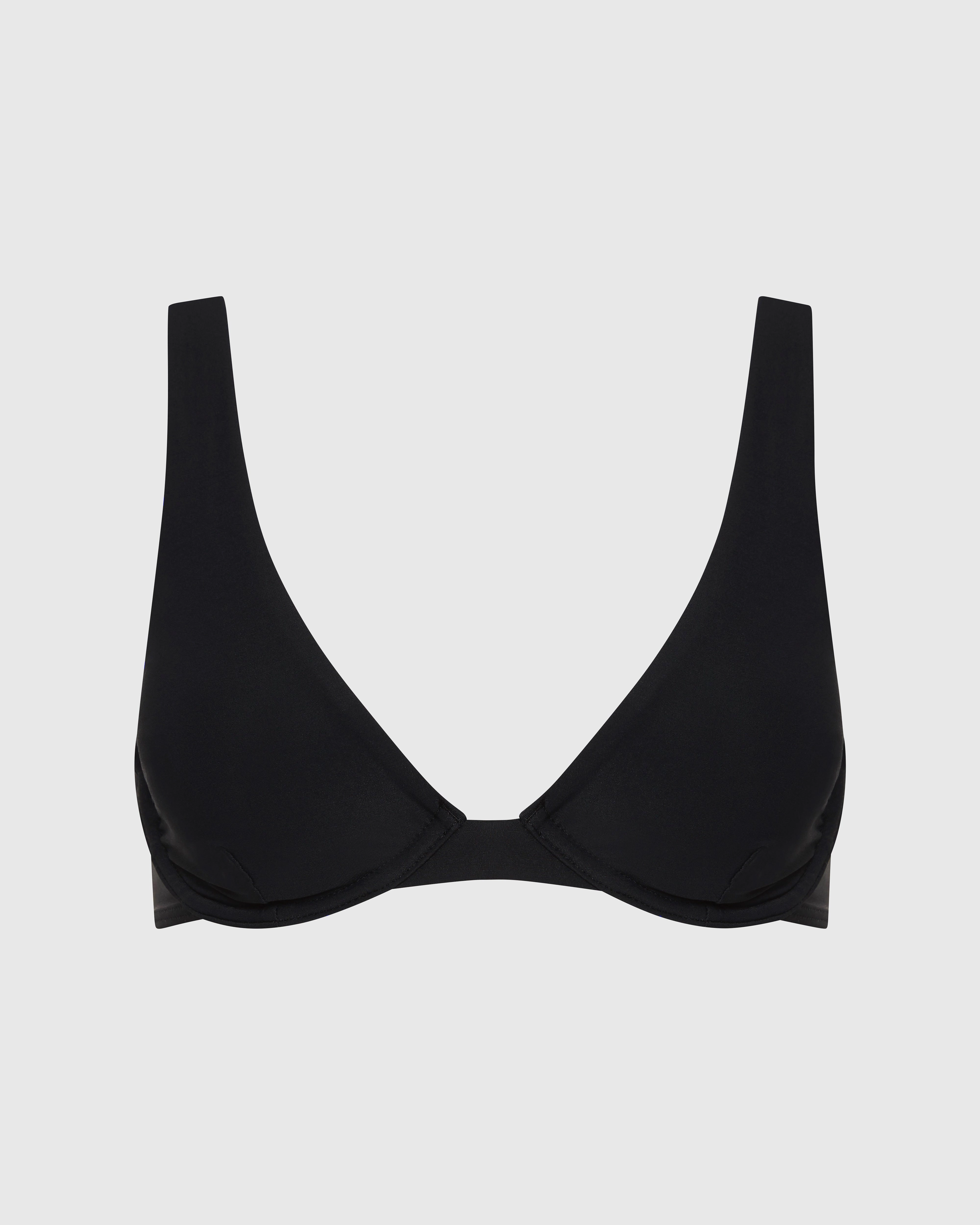 Gracie Bikini Top - Black (Sculpteur)