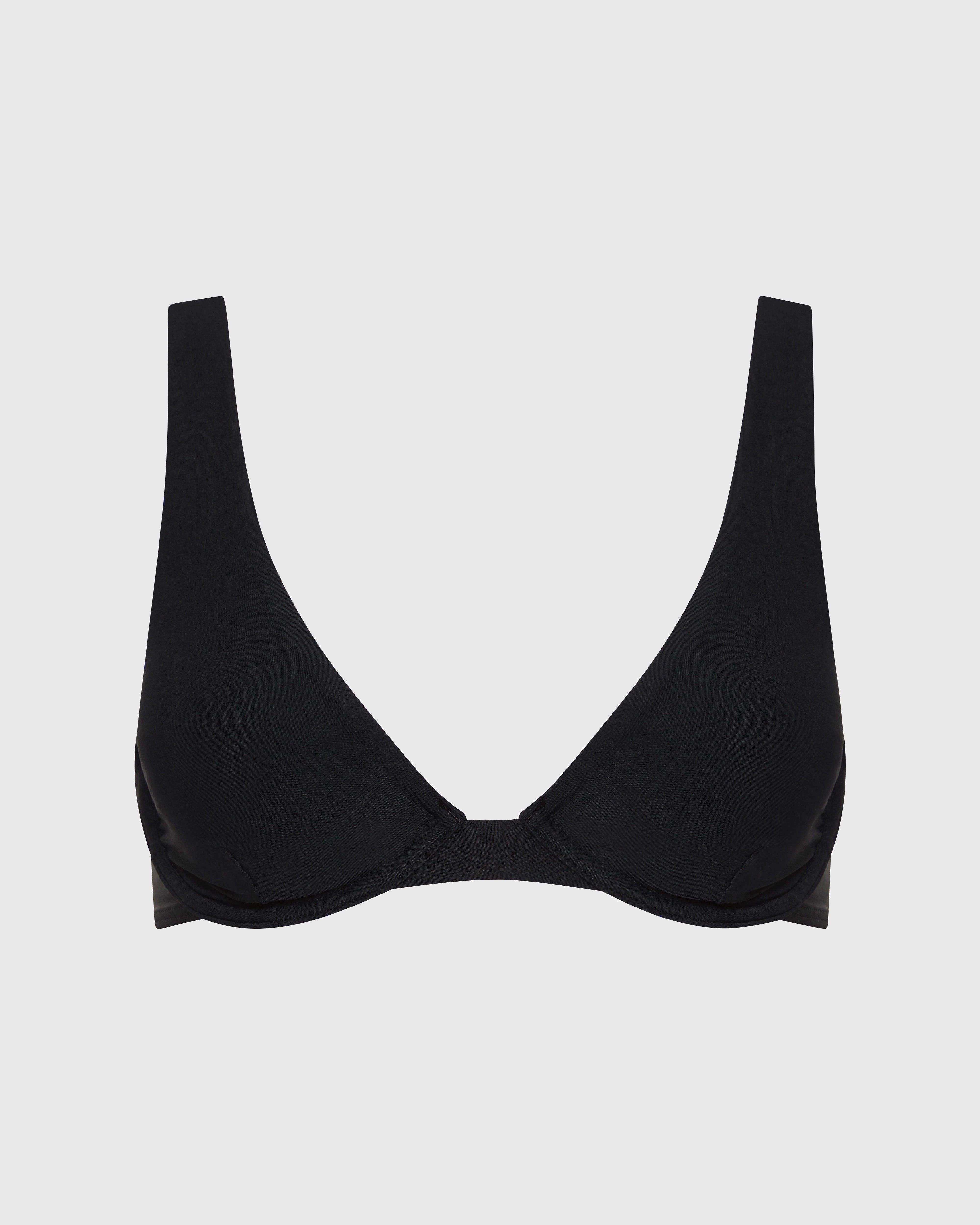 Gracie Bikini Top - Black (Sculpteur)