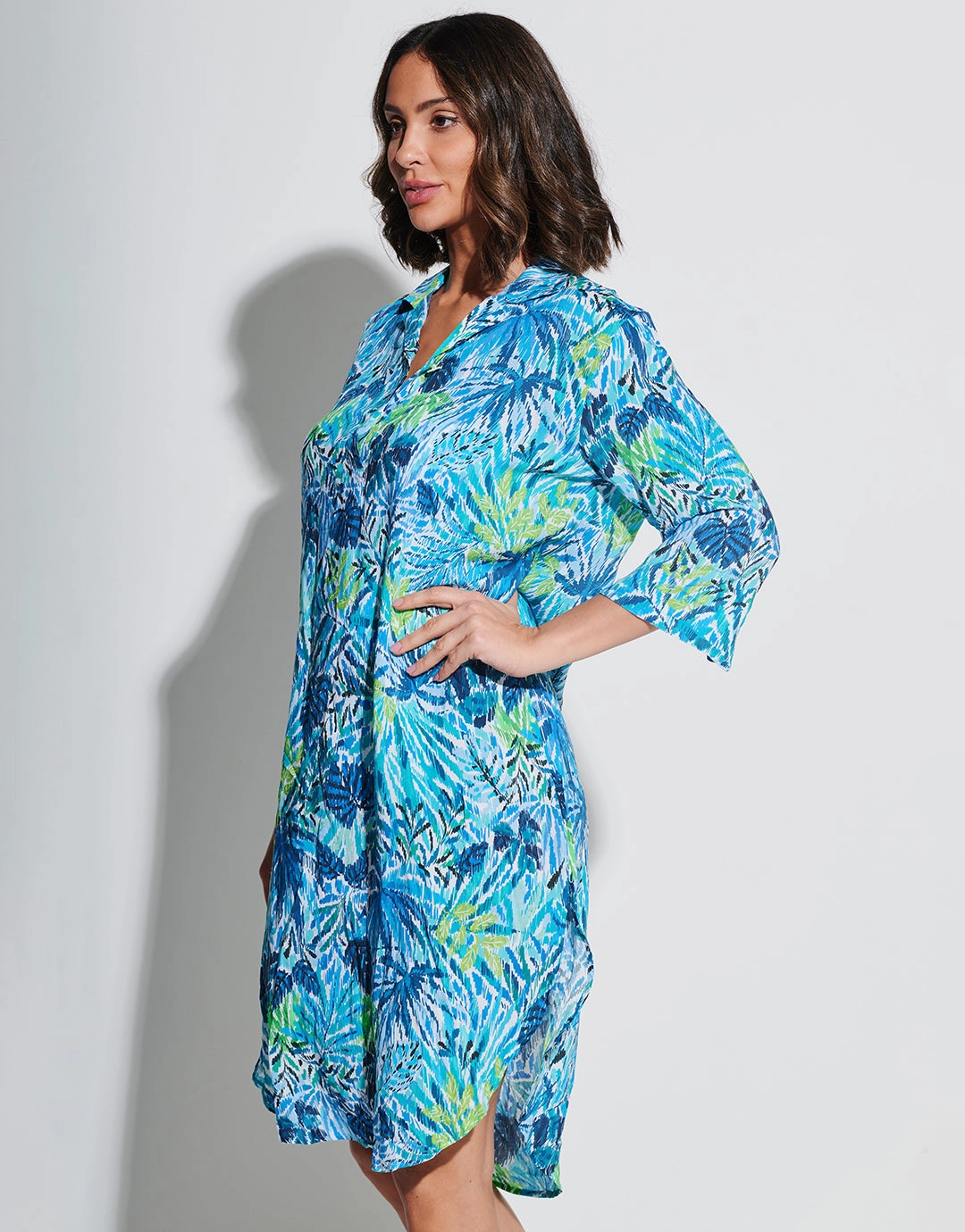 Haiti Beach Tunic - Turquoise