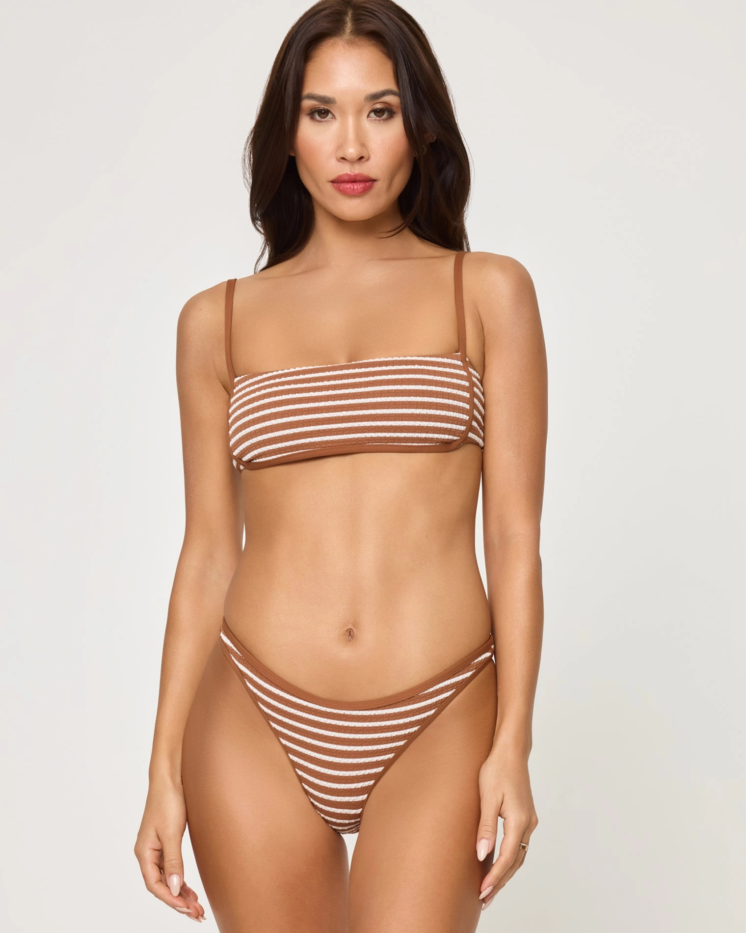 Hazel Bikini Top - Brown Sugar