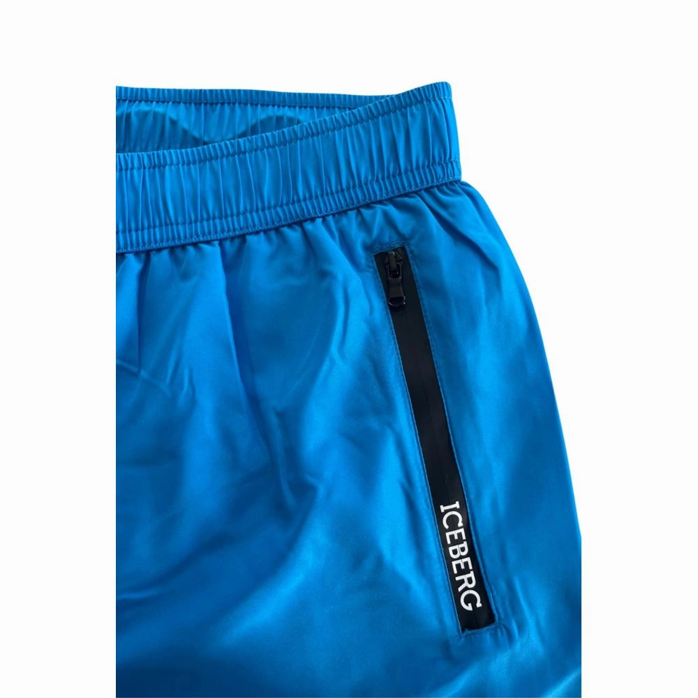 Iceberg blue Polyester Men's Swimwear