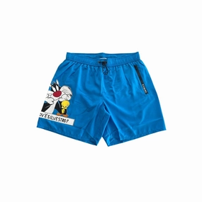 Iceberg blue Polyester Men's Swimwear
