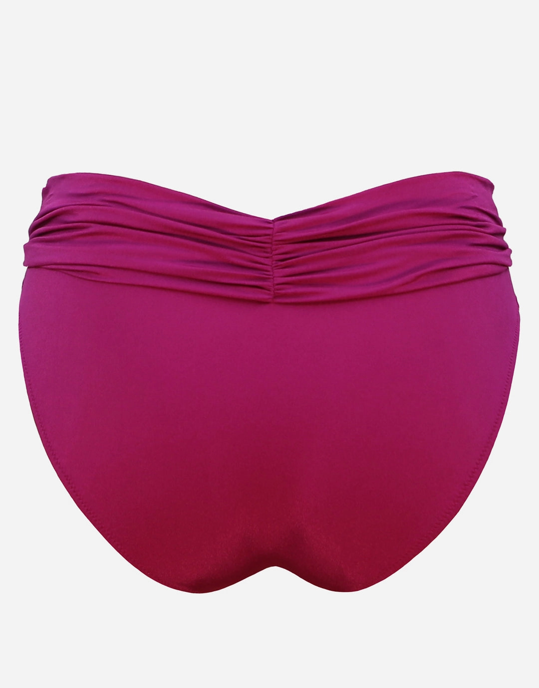 Impact Ruched Bikini Pant - Berry Glaze