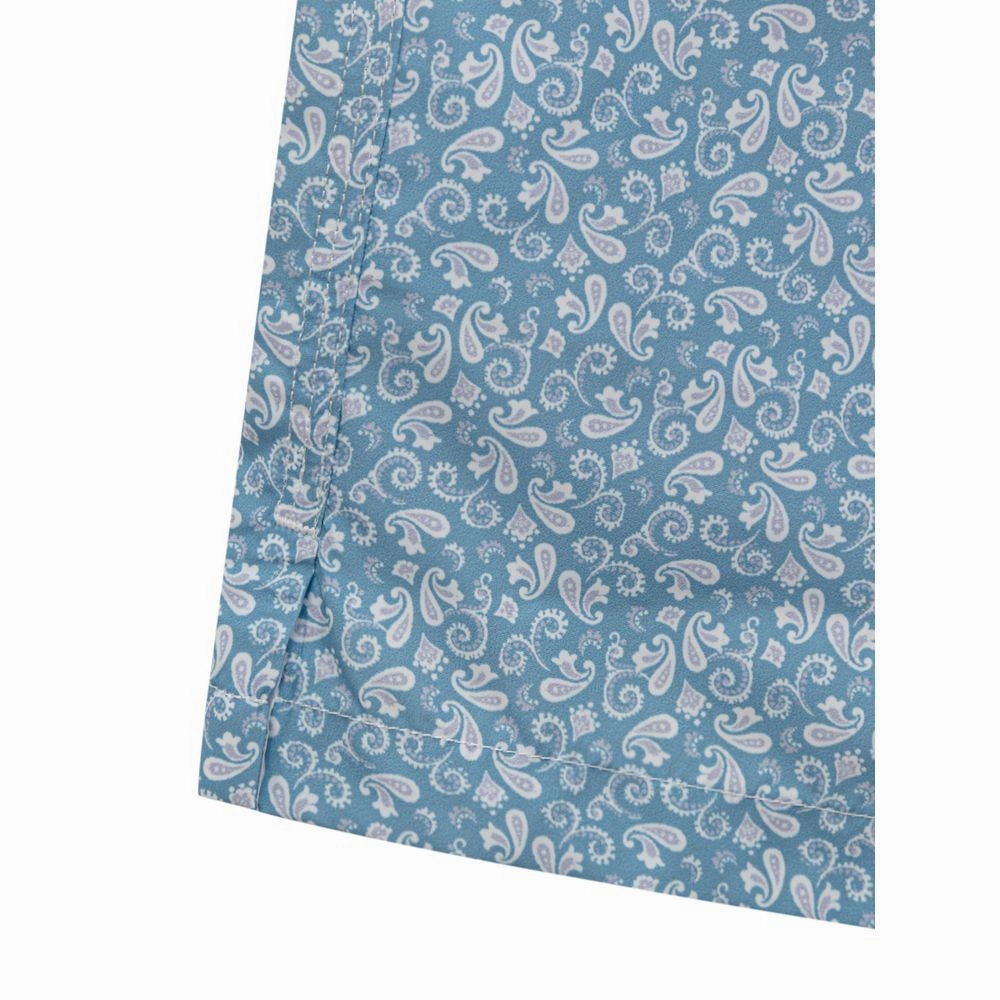 Isaia blue Polyester Men's Swimwear