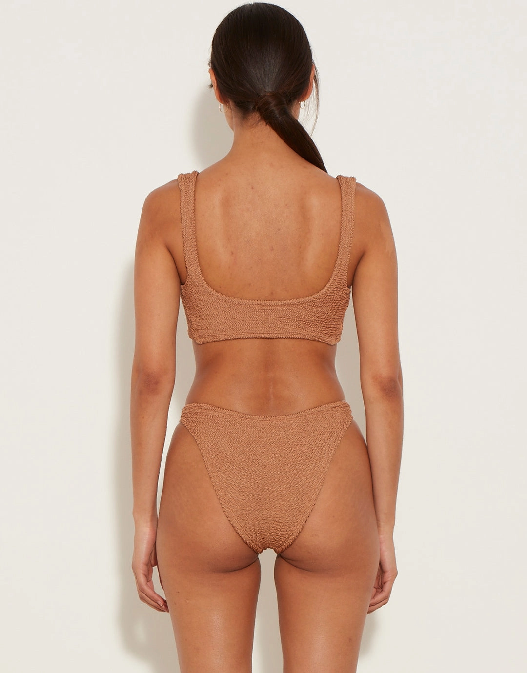 Juno Bikini Set - Metallic Cocoa