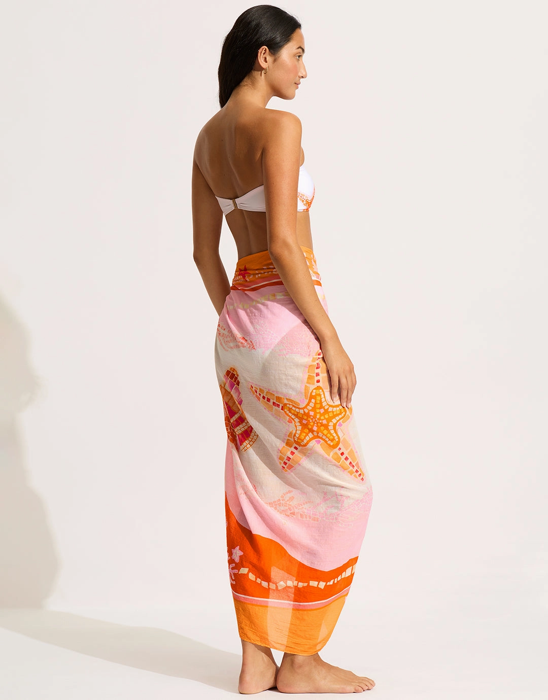 La Mer Sarong - White
