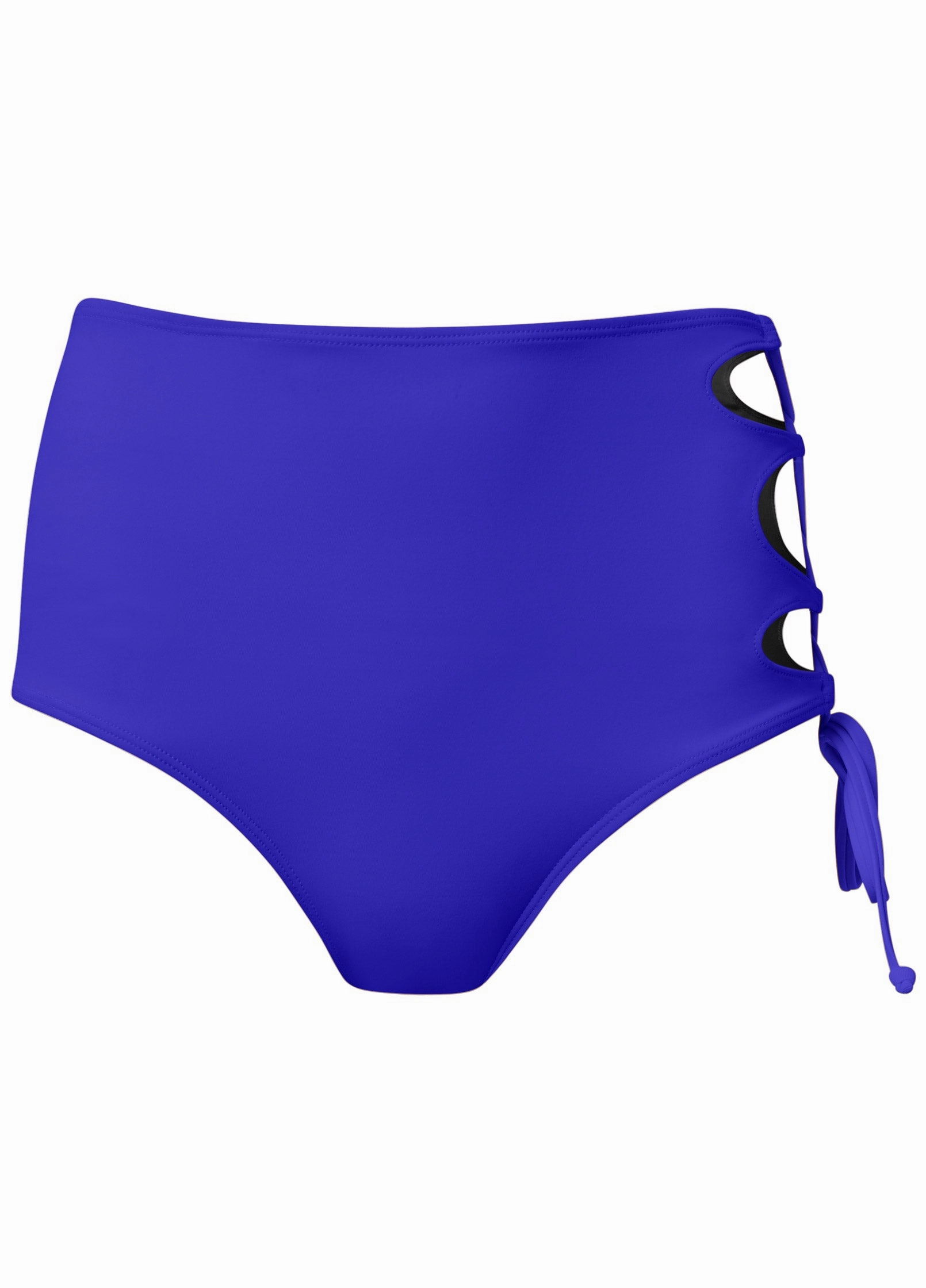 Lace-Up Strappy Bottom - Cobalt Blue