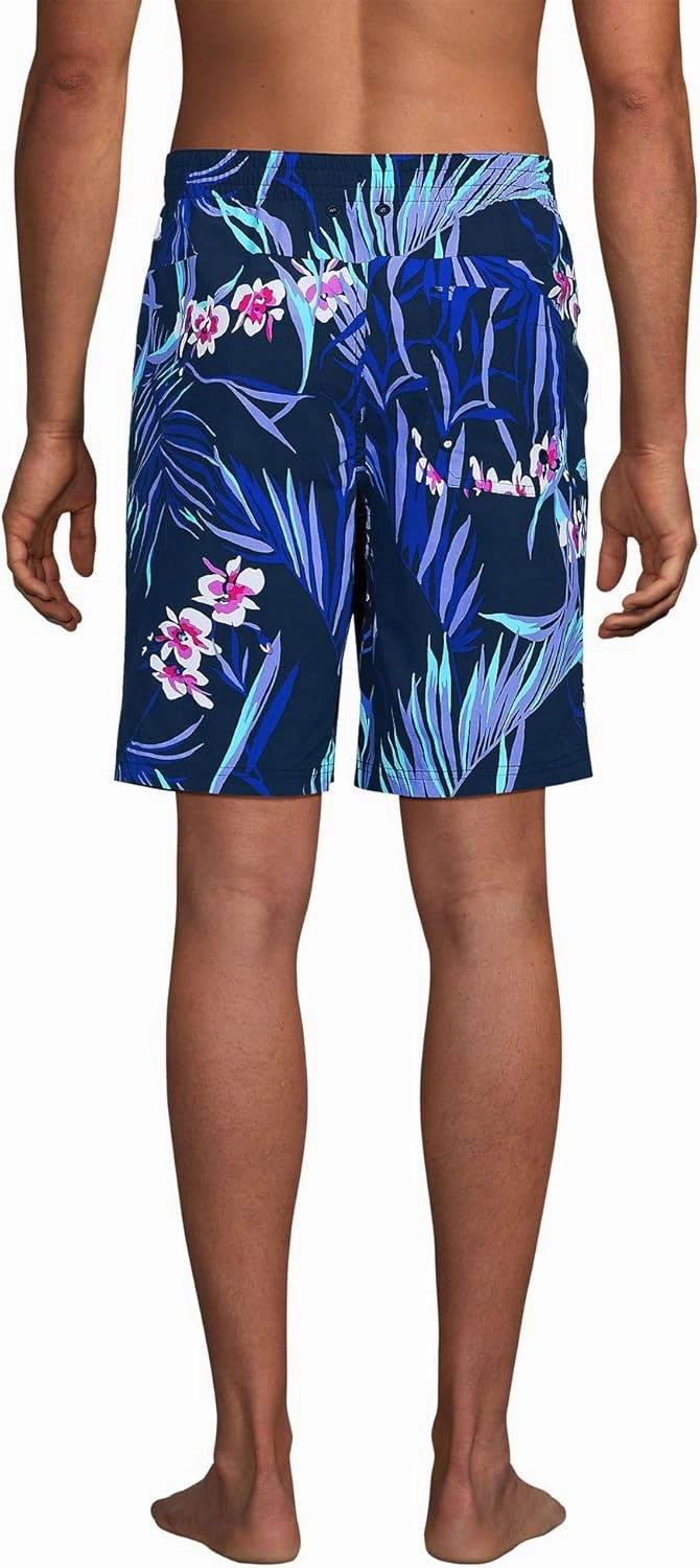 Lands' End Men's 9" Volley Hydroliner Swim Trunks