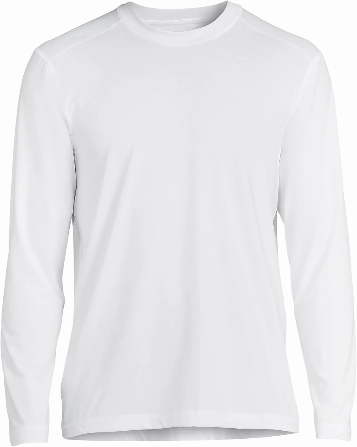 Lands' End Men's Long Sleeve Swim Tee Rash Guard