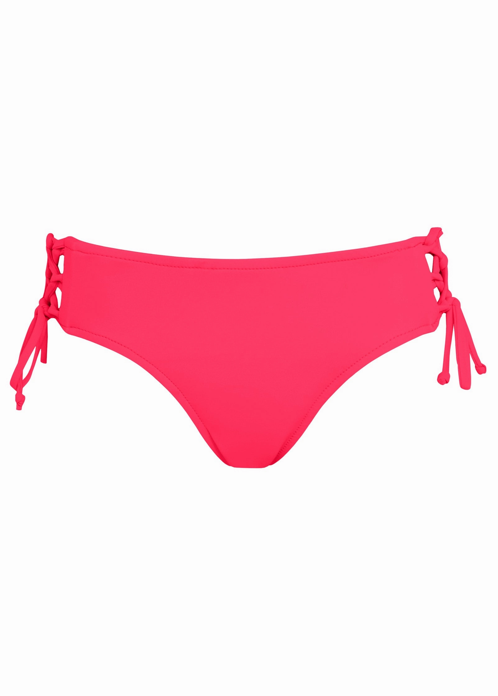 Lattice Side Bikini Bottom - Watermelon