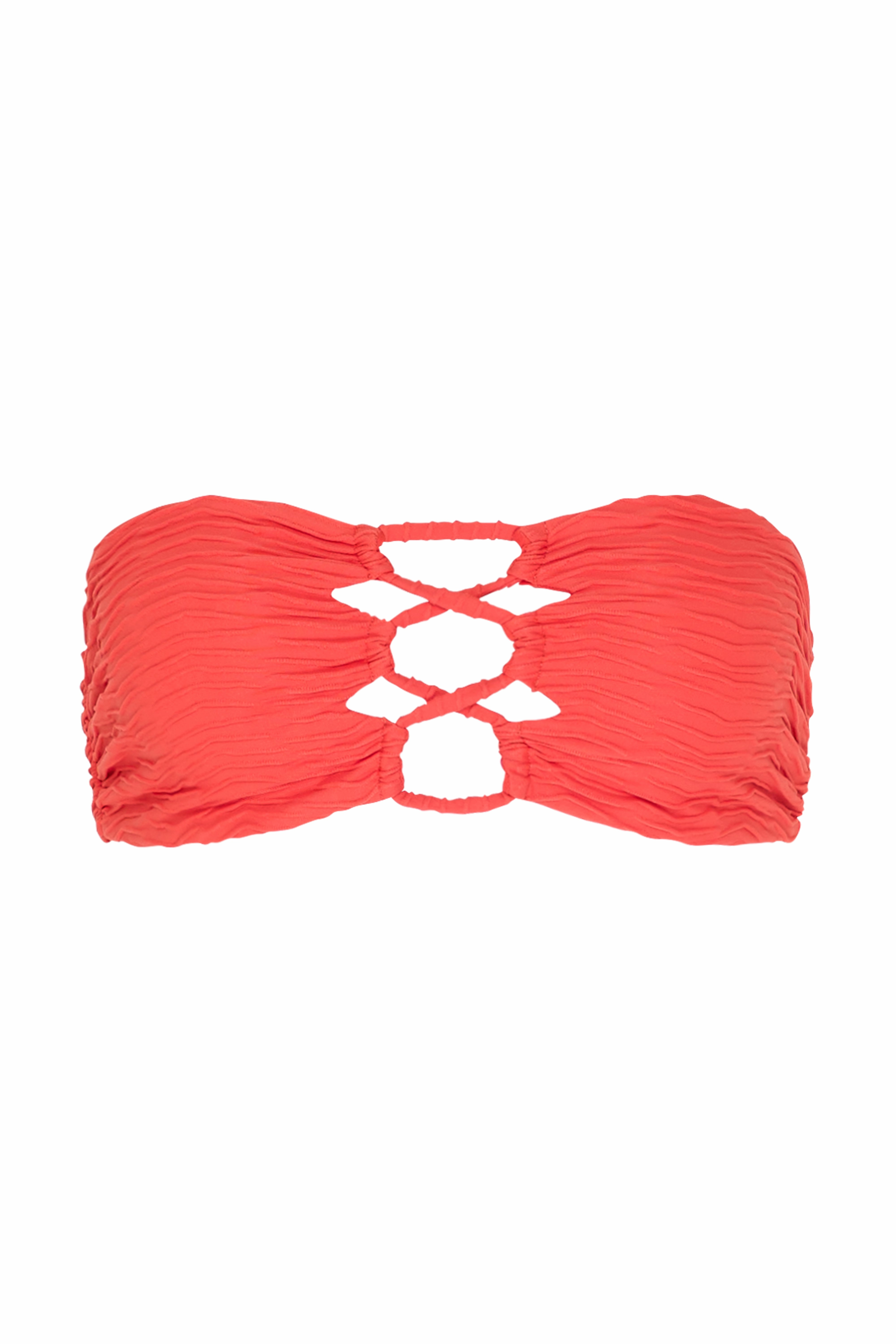 Leilani Bikini Top - Hibiscus Weave