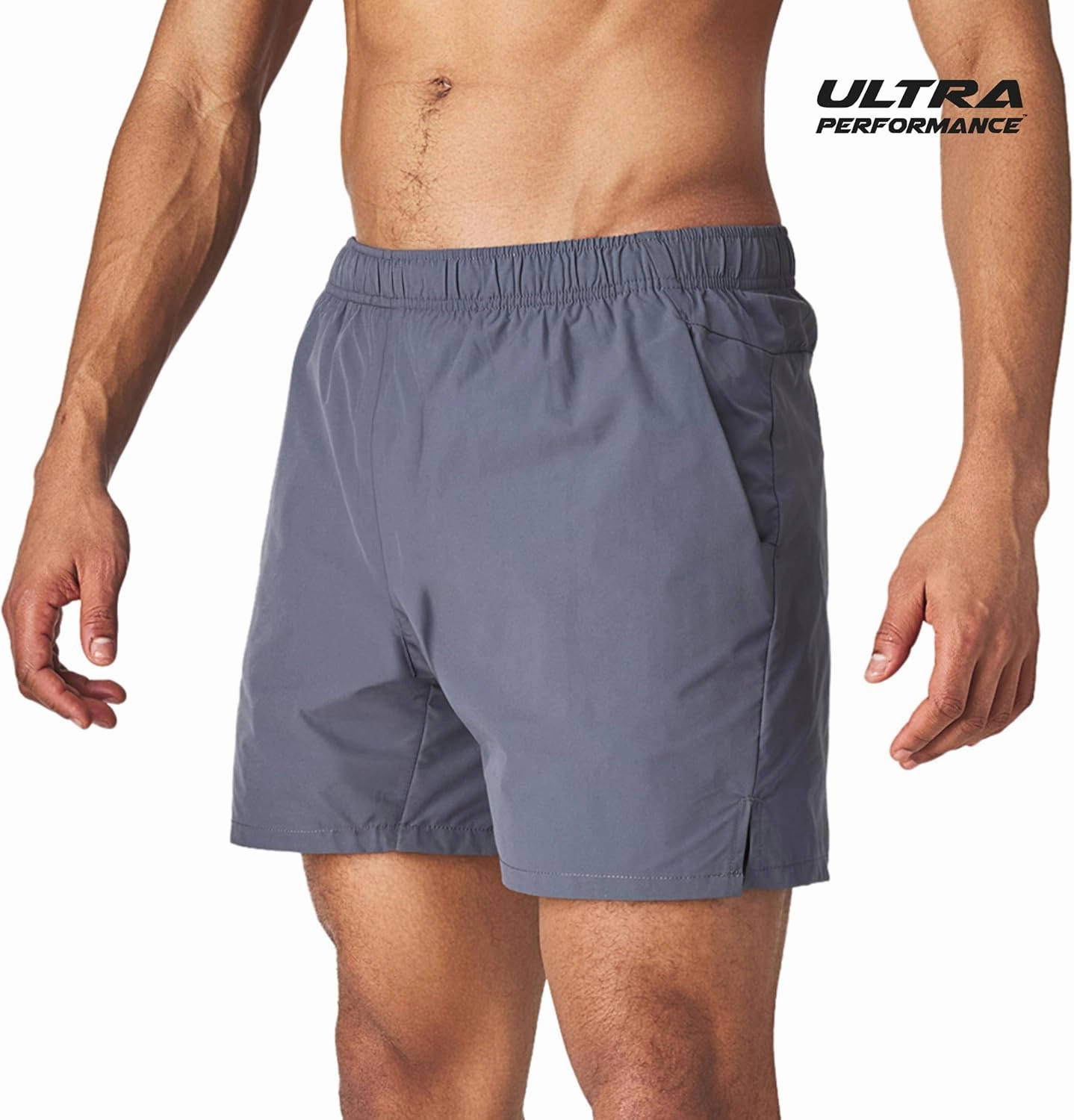 Men's 5 Inch Swim Trunk's with Liner 2 Pack Mens Stretch Quick Dry Beach Shorts Swimming Trunks & Bathing Suits for Men