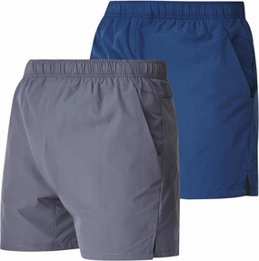 Men's 5 Inch Swim Trunk's with Liner 2 Pack Mens Stretch Quick Dry Beach Shorts Swimming Trunks & Bathing Suits for Men