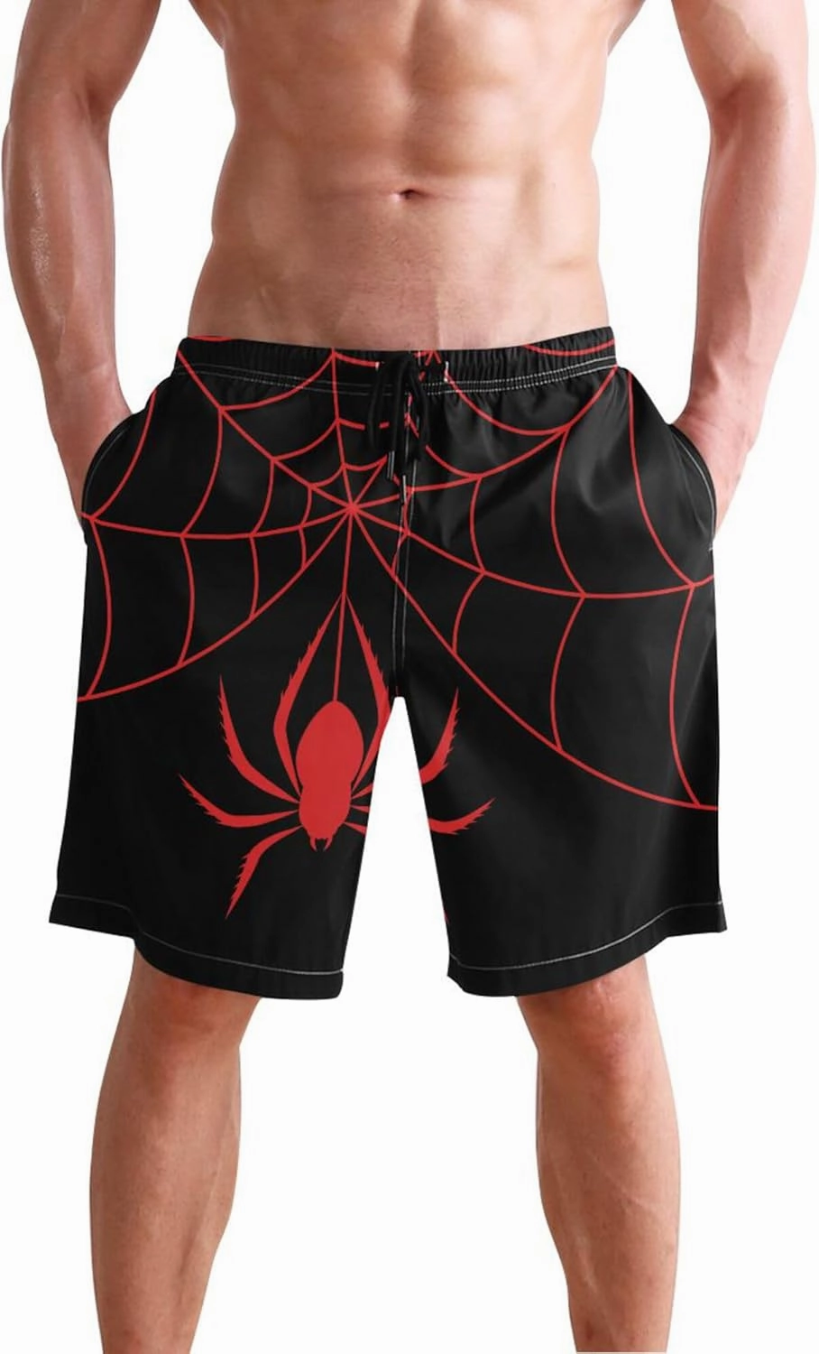 Men's Beach Shorts Swim Trunks Quick Dry Swim Shorts for Men