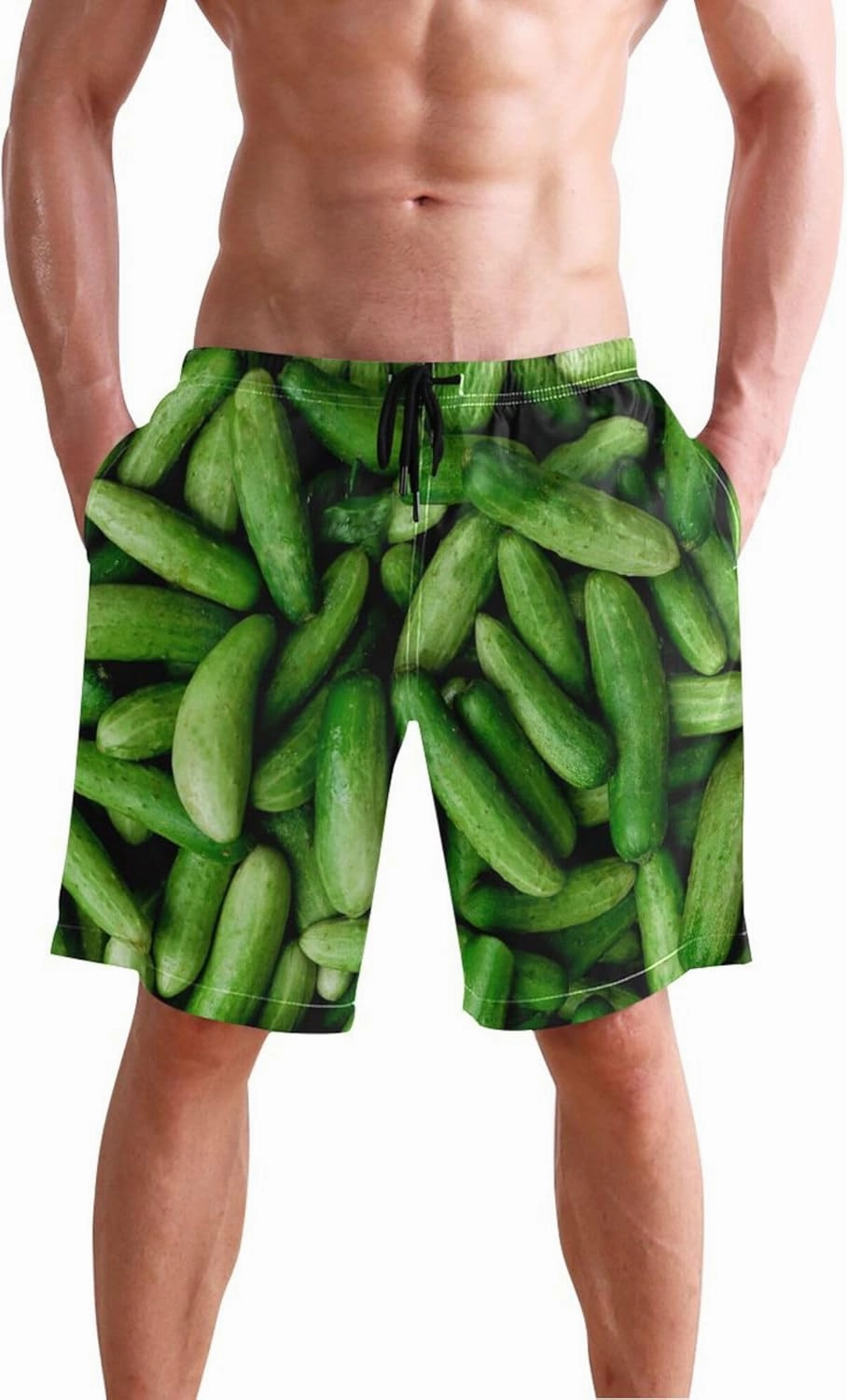 Men's Beach Shorts Swim Trunks Quick Dry Swim Shorts for Men
