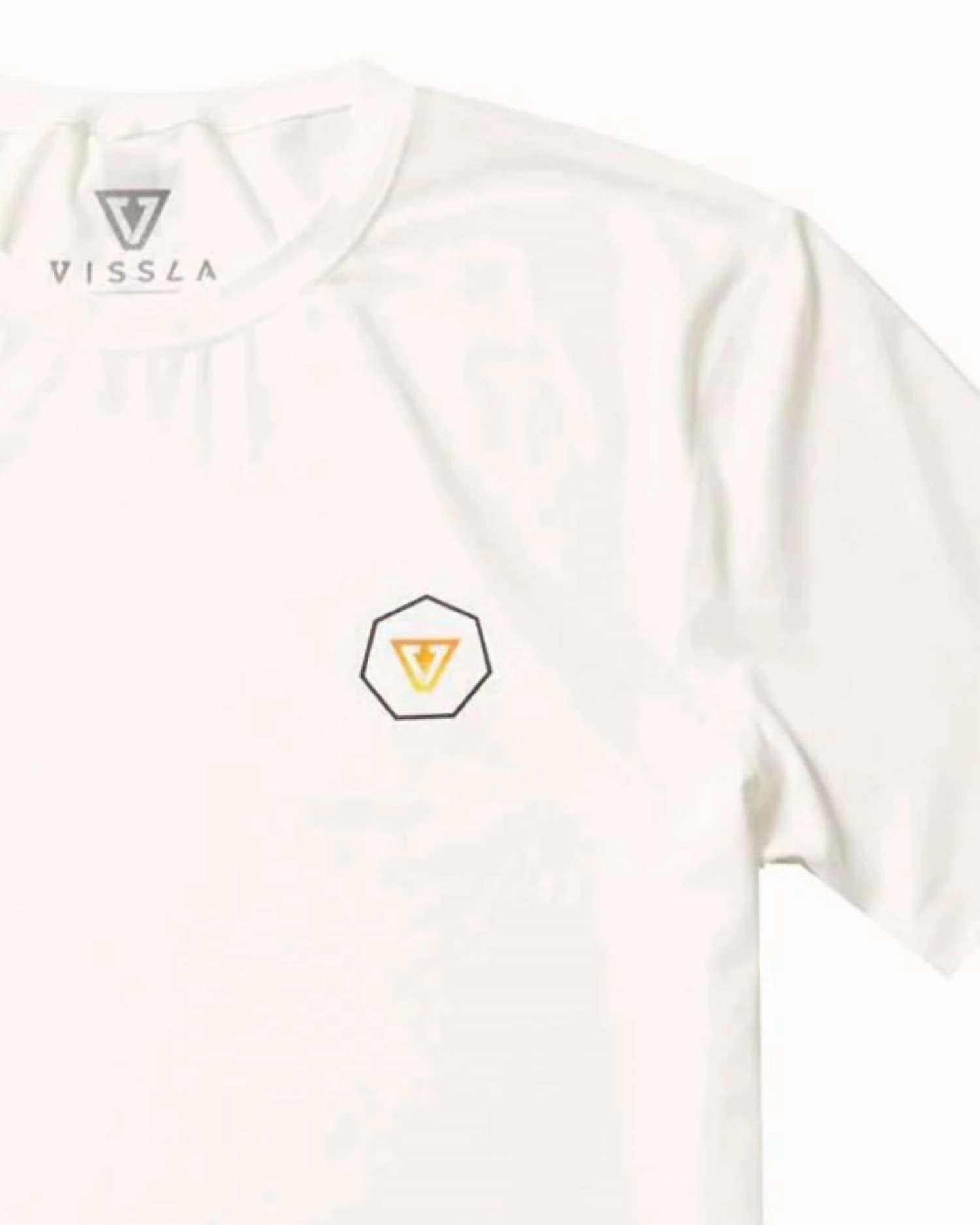 Men's Easy Seas Short Sleeve Rashguard In White